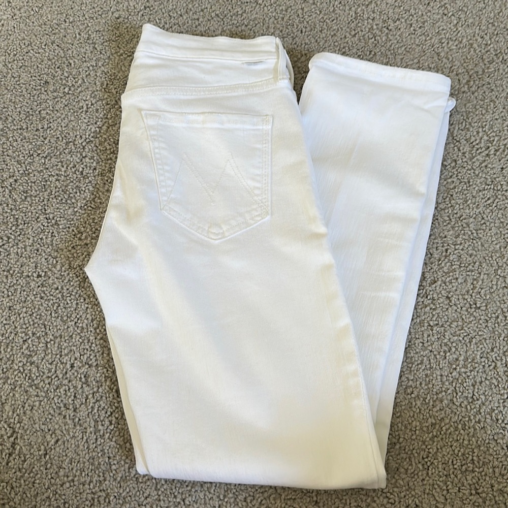 Mother The Midrise Dazzler Ankle Jean.